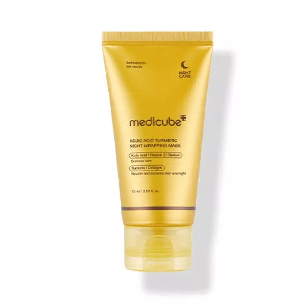 Нічна маска для обличчя Medicube Kojic Acid Turmeric Night Wrapping Mask 75 мл