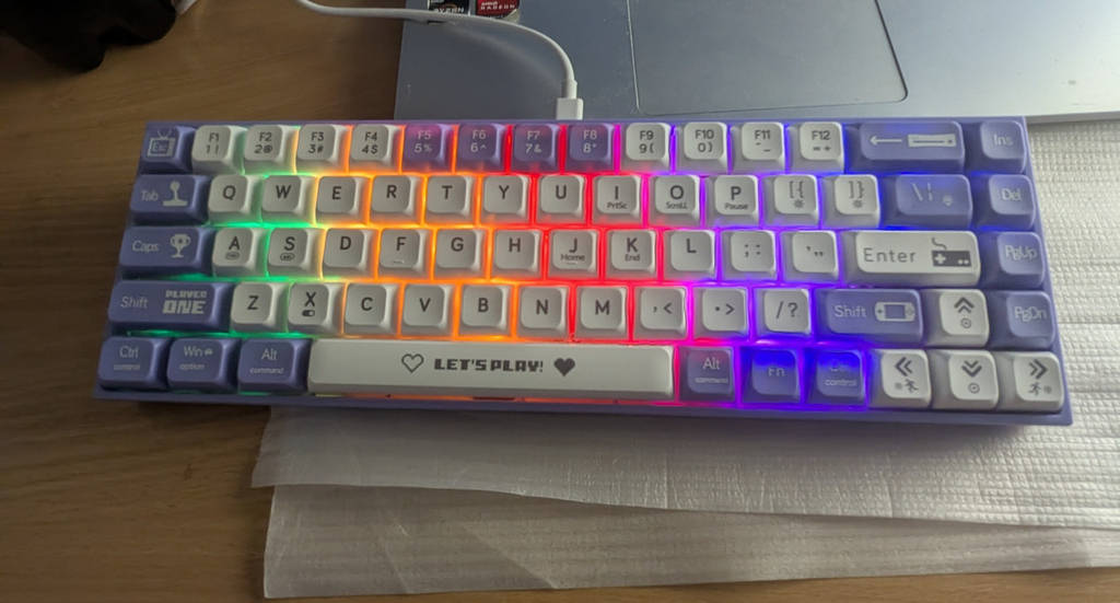 Механічна клавіатура Ajazz ak680 - фото покупців 1