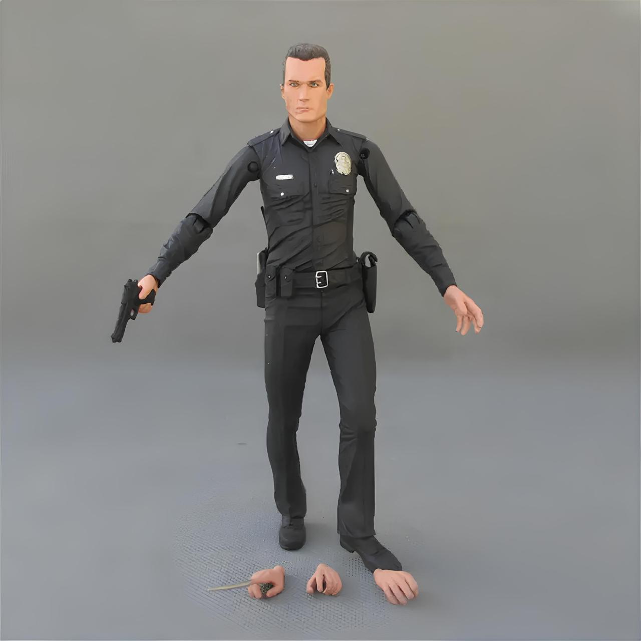 Термінатор T-1000 фігурка іграшка, Статуетка T-1000 до фільму Термінатор 2, 18 см
