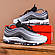 Чоловічі Кросівки Nike Air Max 97 чорні з білим, фото 3