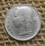 1 франк 1967 року. Бельгiя, фото 2