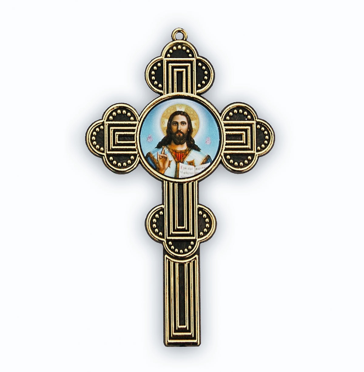 Похоронний Хрест (пластик) 12х7см, фото 1