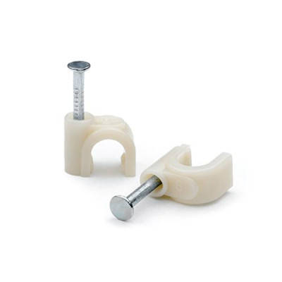 Скоба Atcom для крепления кабеля 6мм 100шт (15256), фото 1