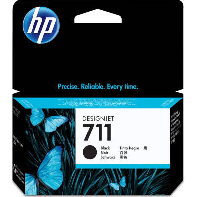 Картридж HP DJ No.711 DesignJet 120/520 Black (CZ129A), фото 1