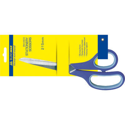 Ножиці Buromax 215мм, rubber inserts (BM.4503), фото 2