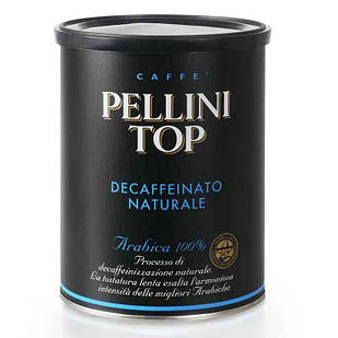 Кава мелена Pellini Top Decaffeinato ж/б 250г