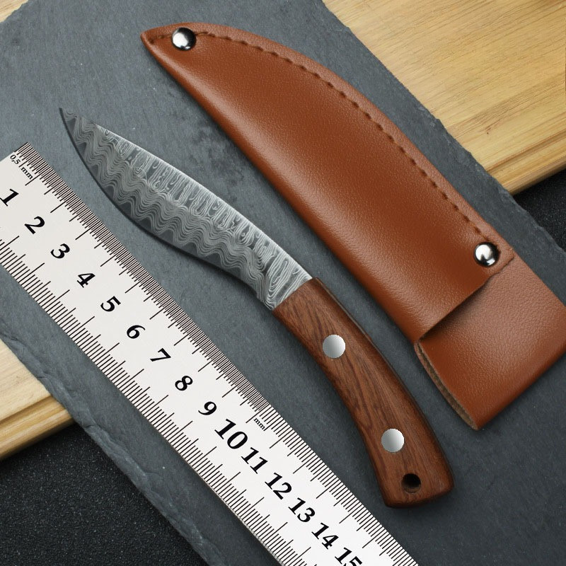 Монгольский ніж із нержавіючої сталі 4cr13 21см 2.5мм, фото 1