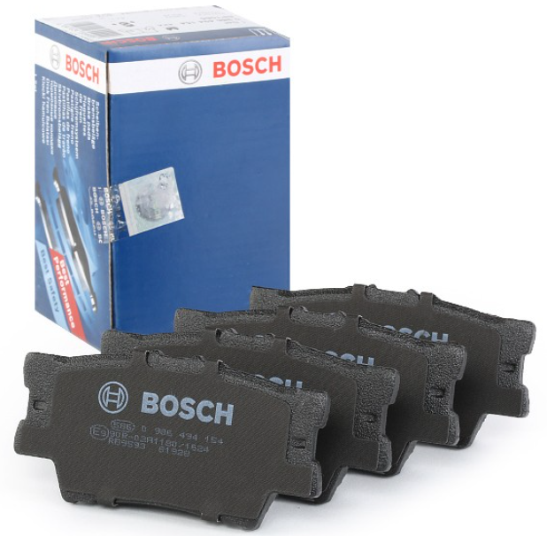 Задні колодки Рав 4 III, Рав 4 IV, Камрі 40, Камрі 50 (0446606100) Bosch 0 986 494 154