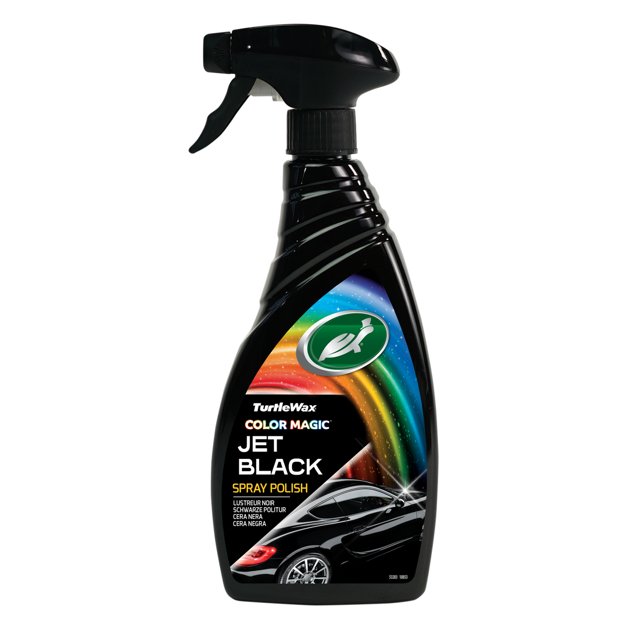 Turtle Wax 53203 Поліроль синтетичний для чорних авто HYBRID JET BLACK 500 мл