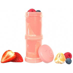 Контейнер для зберігання продуктів Twistshake 2шт 100мл 78310 світло-персиковий (69855), фото 2