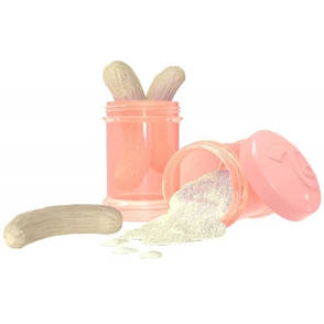 Контейнер для зберігання продуктів Twistshake 2шт 100мл 78310 світло-персиковий (69855), фото 3