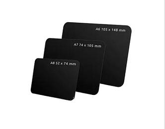 Цінники крейдяні А7 для нанесення написи крейдою і маркером