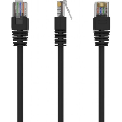 Патч-корд 1м Cablexpert (PP12-1M/BK)