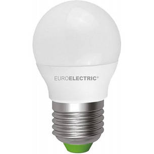 Лампочка EUROELECTRIC LED G45 5W E27 4000K 220V (LED-G45-05274(EE)), фото 1
