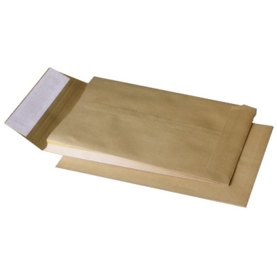 Конверт Куверт В4 (250х353мм) kraft paper, Peel & Seal, sides 40 mm (391157)