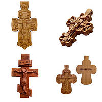 Дерев’яні натільні хрестики