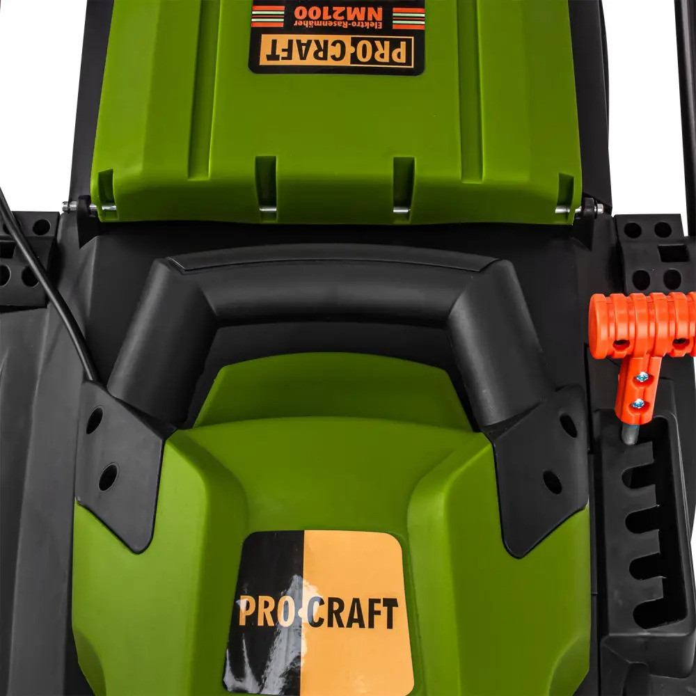 Електрична газонокосарка Procraft NM-2100 (1400 Вт, 50л) Електрокосарка Прокрафт