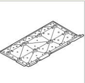 Захист дніща / батареї лівий Nissan Ariya (22-) 74815-5MP0E, фото 3