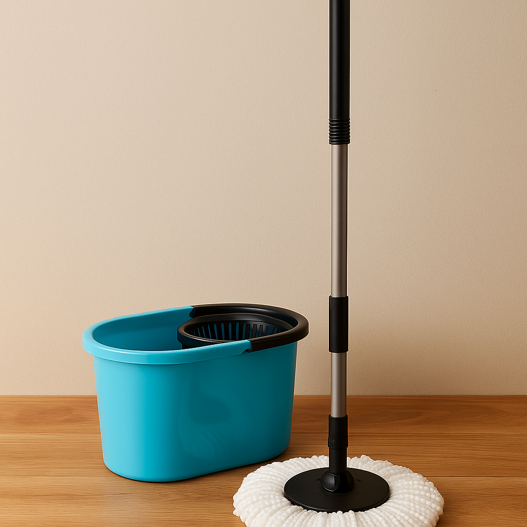 Набір для прибирання Lodos ZP84283/Bl відро 13 л блакитний + швабра Zambak