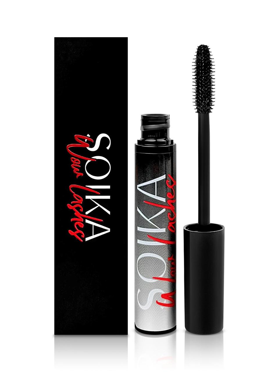 Туш з ефектом накладних вій Soika Wow Lashes 10г