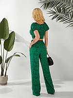 Жіночий літній костюм брюки з топом, фото 9