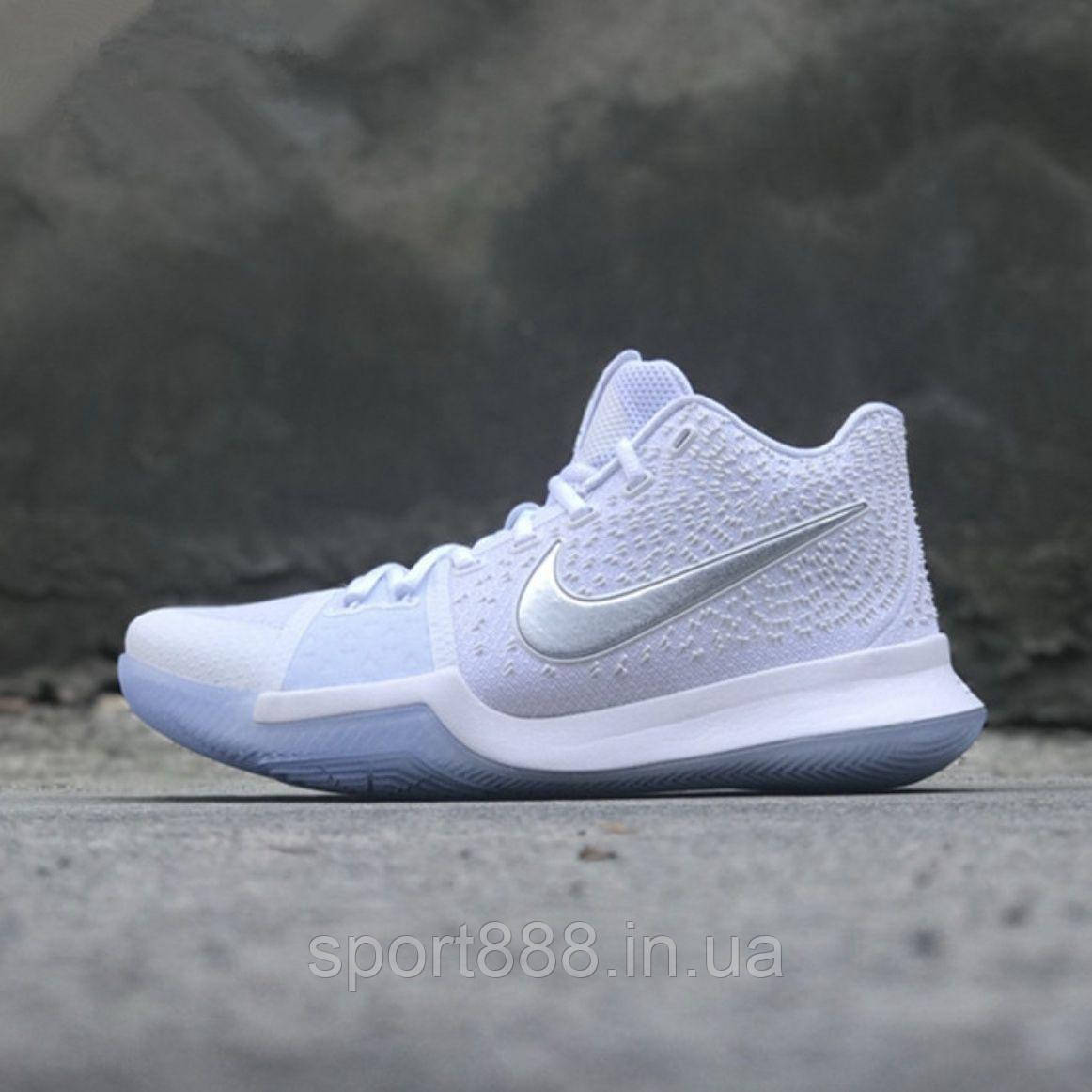 Eur36-46 Nike Kyrie 3 Chrome Ірвінг білі баскетбольні чоловічі кросівки
