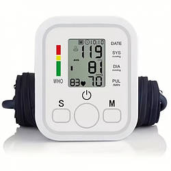 Електронний вимірювач тиску electronic blood pressure monitor Arm style, тонометр з USB