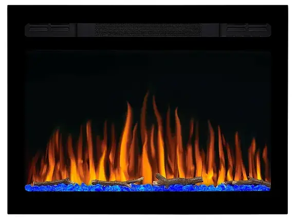 Електрокамін настінний/вбудований ArtiFlame AF27WR, фото 1