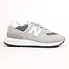 Чоловічі кросівки New Balance 574 Legacy Light Grey Сірі Взуття Нью Беланс 574 Легезі замша текстиль демісезон, фото 4