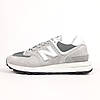 Чоловічі кросівки New Balance 574 Legacy Light Grey Сірі Взуття Нью Беланс 574 Легезі замша текстиль демісезон, фото 5