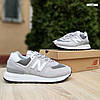 Чоловічі кросівки New Balance 574 Legacy Light Grey Сірі Взуття Нью Беланс 574 Легезі замша текстиль демісезон, фото 6