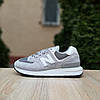 Чоловічі кросівки New Balance 574 Legacy Light Grey Сірі Взуття Нью Беланс 574 Легезі замша текстиль демісезон, фото 7