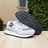 Чоловічі кросівки New Balance 574 Legacy Light Grey Сірі Взуття Нью Беланс 574 Легезі замша текстиль демісезон, фото 9