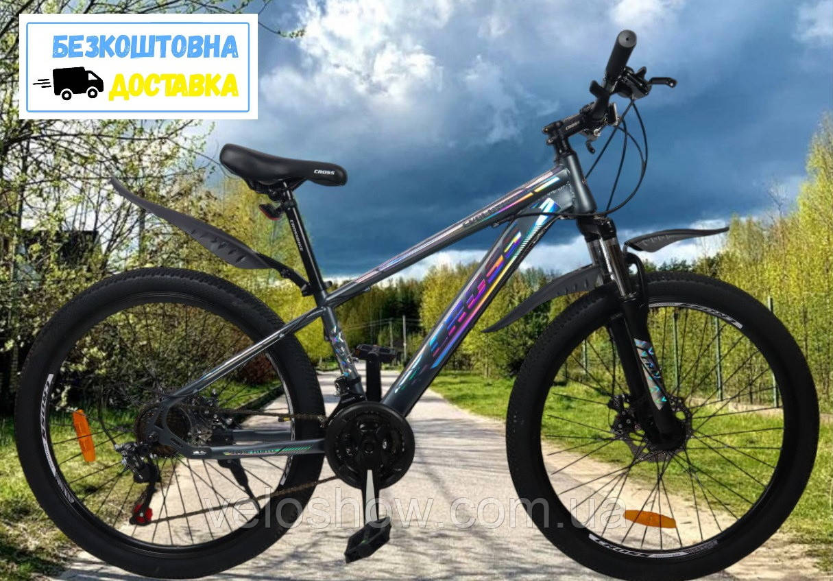 Гірський підлітковий 24 Cross Evolution сталевий велосипед