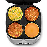 Електрична млинниця з антипригарним покриттям Rommelsbacher PC 1800 Pam — для панкейків, сирників та оладок, фото 2