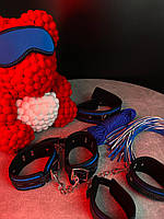БДСМ-набор "Blue Obsidian", 7 предметов, фото 2
