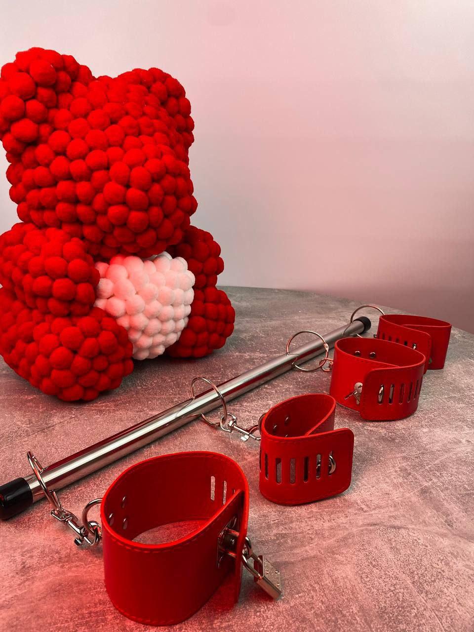 Розпірка-колодка для ігор БДСМ "Art Sex" для рук і ніг із фіксацією на замок, фото 1