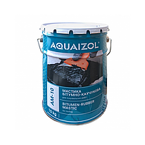 Мастика гідроізоляційна Aquaizol бітумно-каучукова АМ-10 10 кг