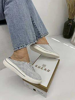 Сабо жіночі Guero G399-1106-2 Color 51-48 білі BATTAL