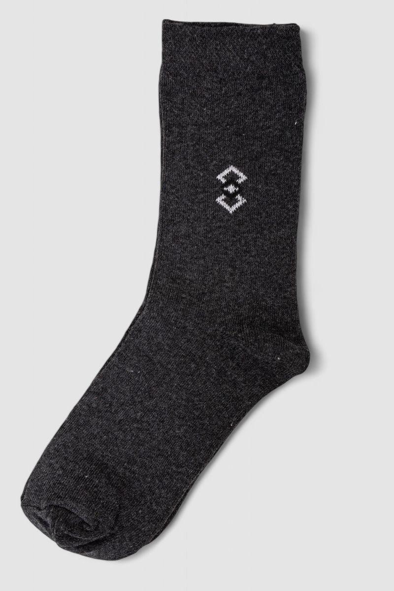 Шкарпетки чоловічі, колір темно-сірий, 238R337-2, фото 1