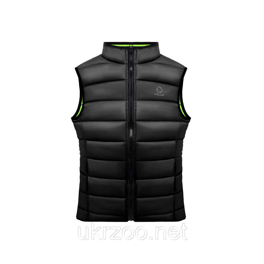 Жилет Collar Vest чоловічий, розмір XL, чорно-салатовий