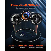 VEVOR Liquid Cooler AIO CPU Water Cooler ARGB Light 3x 120mm PWN Fans