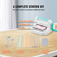 Ручна машина для діркопробивання та тиснення VEVOR 160 мм unsthandwerk Скрапбукінг