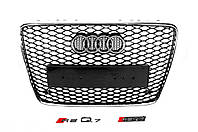 Передняя решетка RSQ-Style (черная с хромом) для Ауди Q7 2005-2015 гг