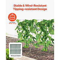 VEVOR Набір з 2 складних опор для скелелазіння A-Frame Cucumber Trellis 90x140 см