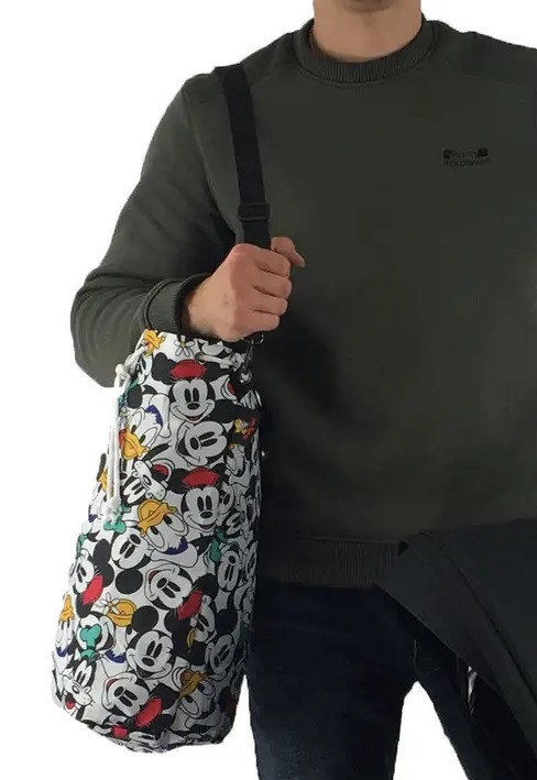 Сумка-мішок Disney 40×18 см з карабінами — яскравий та зручний аксесуар на кожен день