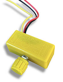 Реостат (регулятор обертів) для акумуляторного обприскувача, жовтий корпус