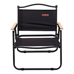 Крісло розкладне туристичне 50×51×64 см крісло складне для пікніка на природу Чорне HP-SY-2