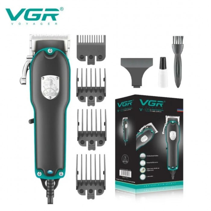 Машинка для стриження VGR V-123 4 насадки 220 в