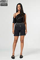 Шорти джинсові з камінцями розмірний ряд 27,28,29,30,31,32